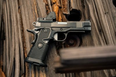 Cabot Guns Midnight Rebellion MAX double-stack 1911 with red dot optic
