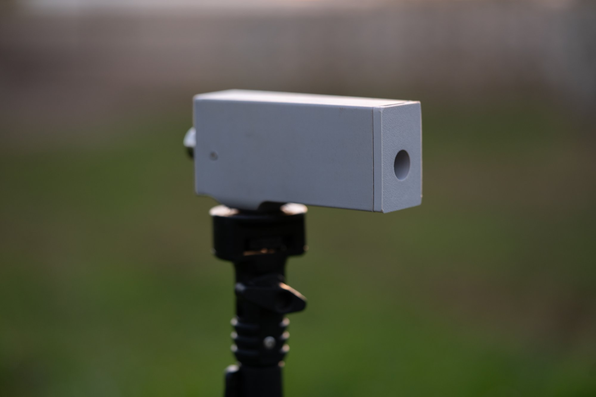 GTS Motion Sensor mounted on a tripod head