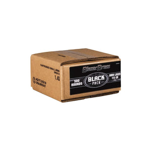 CCI Blazer Brass Black Pack 9mm Ammo 115 Grain Full Metal Jacket 500 Rounds - 5200BF500 deal