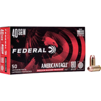 Federal American Eagle 40 S&W Ammo 180 Grain Total Metal Jacket Box of 50 deal